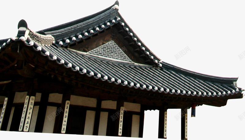 韩国建筑古宅png免抠素材_新图网 https://ixintu.com 建筑 韩国