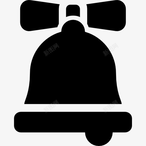 圣诞的钟声图标png_新图网 https://ixintu.com 圣诞 圣诞装饰品 铃铛