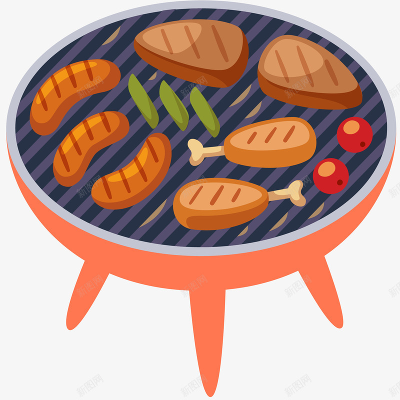 铁锅新疆美食烤肉png免抠素材_新图网 https://ixintu.com 中国新疆 新疆烤肉 新疆烤肉串 新疆美食烤肉 烤肉 特色烤肉 特色美食 美食