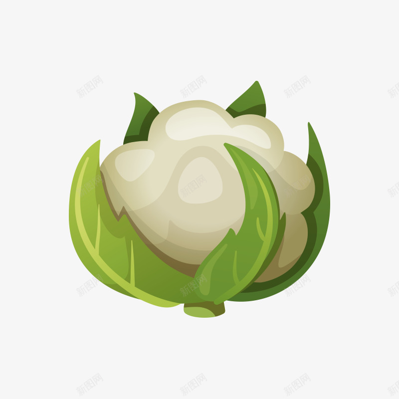 蔬菜厨房食材png免抠素材_新图网 https://ixintu.com 厨房食材 美食 花菜 蔬菜 食物
