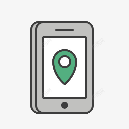 应用旅程位置标记电话销旅行吉斯图标png_新图网 https://ixintu.com Application journey location marker phone pin travel 位置 应用 旅程 旅行 标记 电话 销