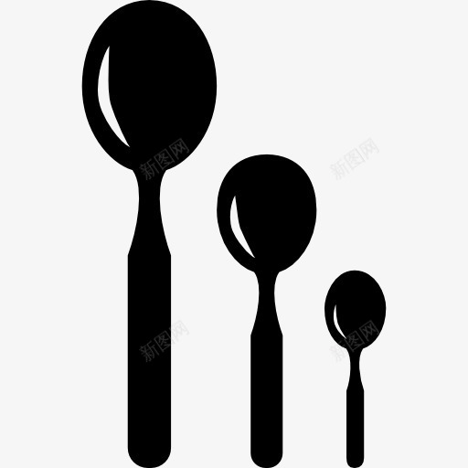 三个桶套厨房大小不同的图标png_新图网 https://ixintu.com 三 勺子 厨房包 工具 工具和器具 桶 水桶