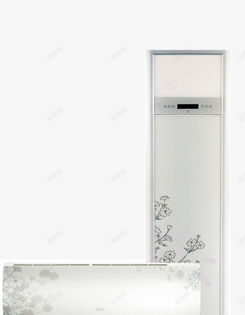 空调png免抠素材_新图网 https://ixintu.com 产品实物 奥克斯 奥克斯空调 家电 柜机 电器