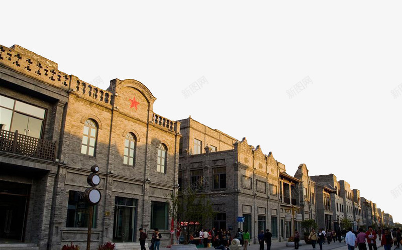 前门大栅栏建筑摄影png免抠素材_新图网 https://ixintu.com 前门 北京 名胜古迹 地方景点 大栅栏 实物图 建筑摄影 摄影图 自然景观 高清图片