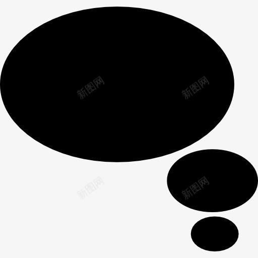 气泡图标png_新图网 https://ixintu.com 思考 接口 消息 聊天 谈话