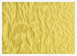 黄色褶皱牛皮纸纸质底纹素材
