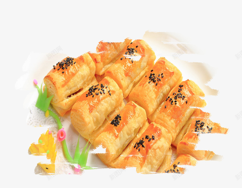 创意美食节广告元素png免抠素材_新图网 https://ixintu.com 创意美食节广告元素 地方特色美食 小吃 春卷
