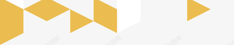 黄色三角块拼图花纹png免抠素材_新图网 https://ixintu.com 三角 三角拼图 三角花纹 几何花纹 新年快乐 矢量png