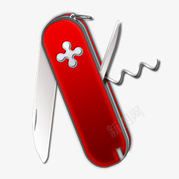 红色多功能刀具图标png_新图网 https://ixintu.com 刀具 功能 红色