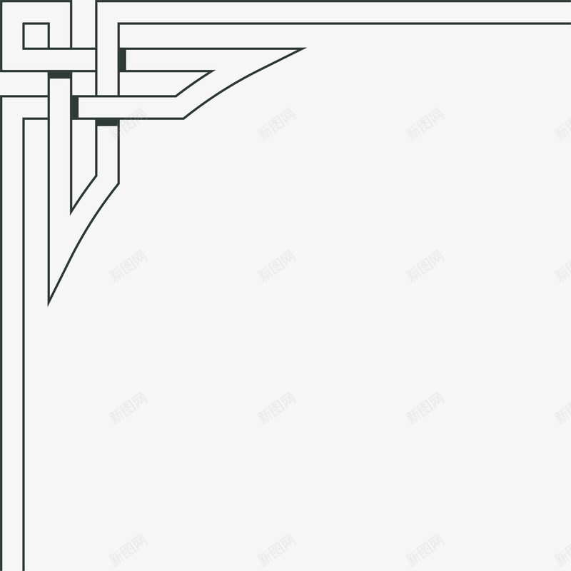 黑色简约空格边框png免抠素材_新图网 https://ixintu.com 中国风 免抠PNG 古典 框架 空格 简约 边框纹理 黑色