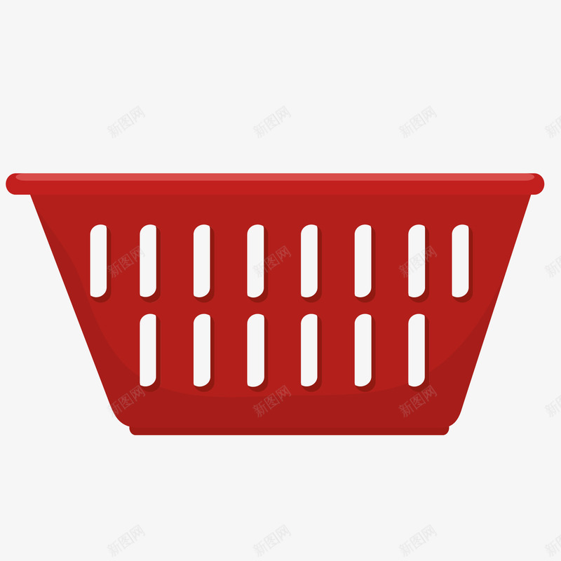 红色装物品的卡通篮子矢量图ai免抠素材_新图网 https://ixintu.com 卡通 卡通篮子 日常 篮子 红色 红色篮子 装物品篮子 矢量图