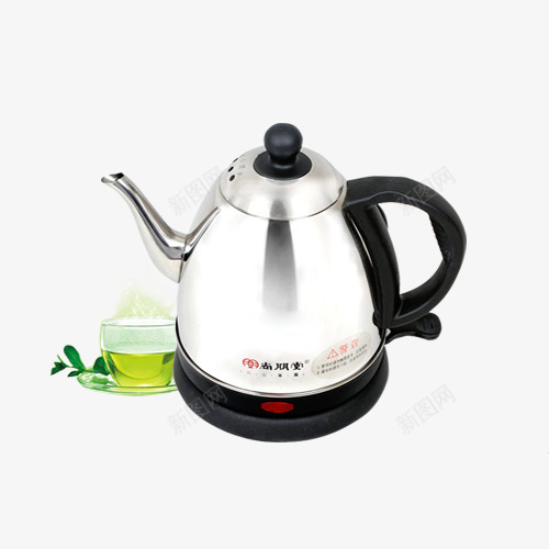 泡茶烧水壶png免抠素材_新图网 https://ixintu.com 产品实物 泡茶专用 烧水 烧水壶 电水壶 饮水