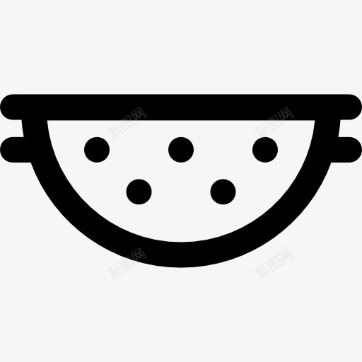 排水图标png_新图网 https://ixintu.com 厨房用具 工具和用具 排水 烹饪