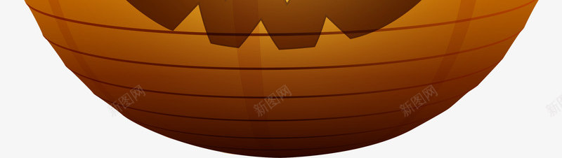 黄色简约南瓜灯png免抠素材_新图网 https://ixintu.com 万圣节 妖魔鬼怪 惊悚恐怖 灯饰 装饰图案 鬼节 黄色南瓜灯