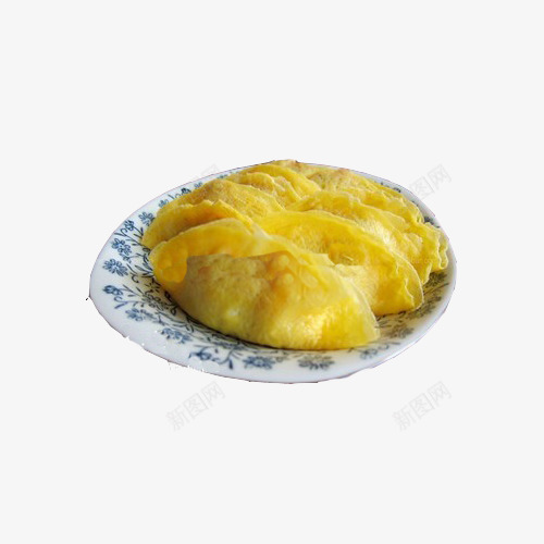 特色风味饺子png免抠素材_新图网 https://ixintu.com 中华美食 传统美食 圆形 盘子 美食 蛋饺 饺子