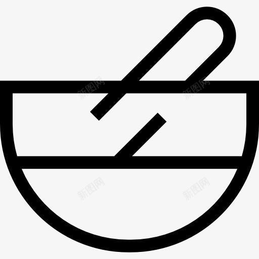 碗图标png_新图网 https://ixintu.com 化学 化工 厨房 实验室 实验室插画 烹饪