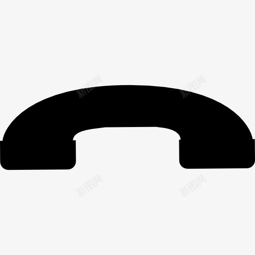 老式电话听筒图标png_新图网 https://ixintu.com 技术 挂电话 电话 联系人 通话结束