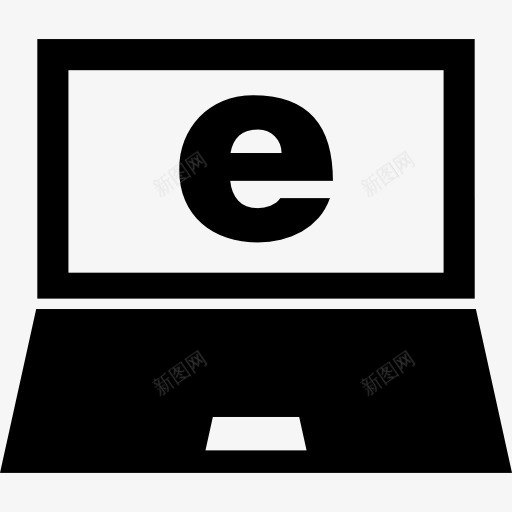 浏览器在笔记本电脑的屏幕图标png_新图网 https://ixintu.com 屏幕 工具 教育 显示器 材料 浏览器 电脑 笔记本电脑 计算机
