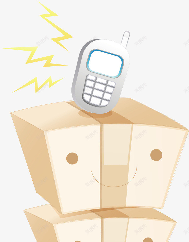 鲜花速递联系电话包裹矢量图ai免抠素材_新图网 https://ixintu.com 包裹 同城速递 联系电话 鲜花速递 矢量图