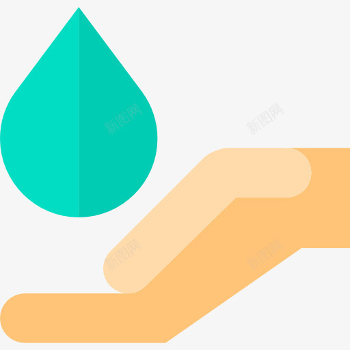 浇水图标png_新图网 https://ixintu.com 一方面 性质 水 浇水 滴液 生态 生态主义