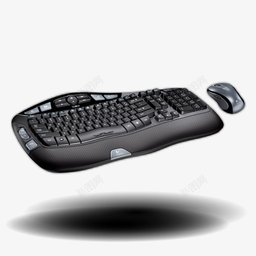 罗技桌面波键盘Toolshardwareicons图标png_新图网 https://ixintu.com Desktop Keyboard Logitech Wave 桌面 波 罗技 键盘