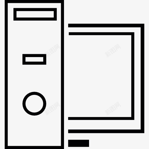 计算机图标png_新图网 https://ixintu.com 塔 工具和用具 电脑 监视器屏幕