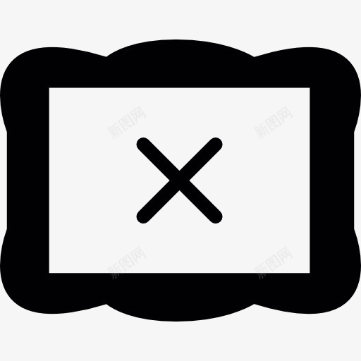 框架与跨图标png_新图网 https://ixintu.com 划线 取消 否定 标记接口 框架 诬陷