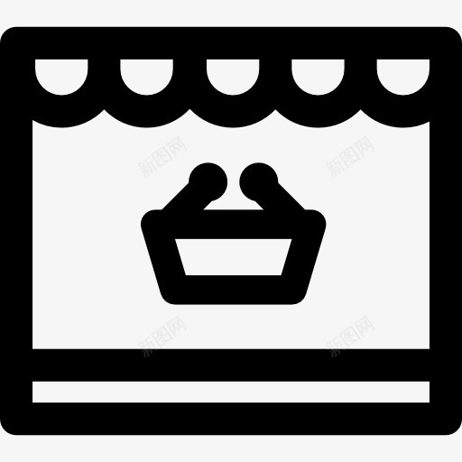网上商店图标png_新图网 https://ixintu.com 商务 手机 智能手机 电话接口 网上商店 美元符号