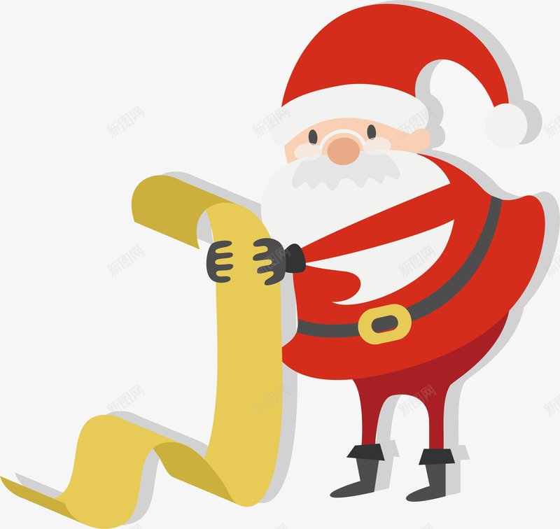 阅读圣诞信件矢量图ai免抠素材_新图网 https://ixintu.com merryChristma merryChristmas 圣诞老人 圣诞节 看信 矢量png 阅读信件 矢量图