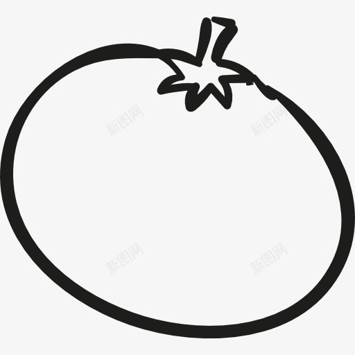 FreshTomato图标png_新图网 https://ixintu.com 农场 园艺 水果 番茄 蔬菜 食品