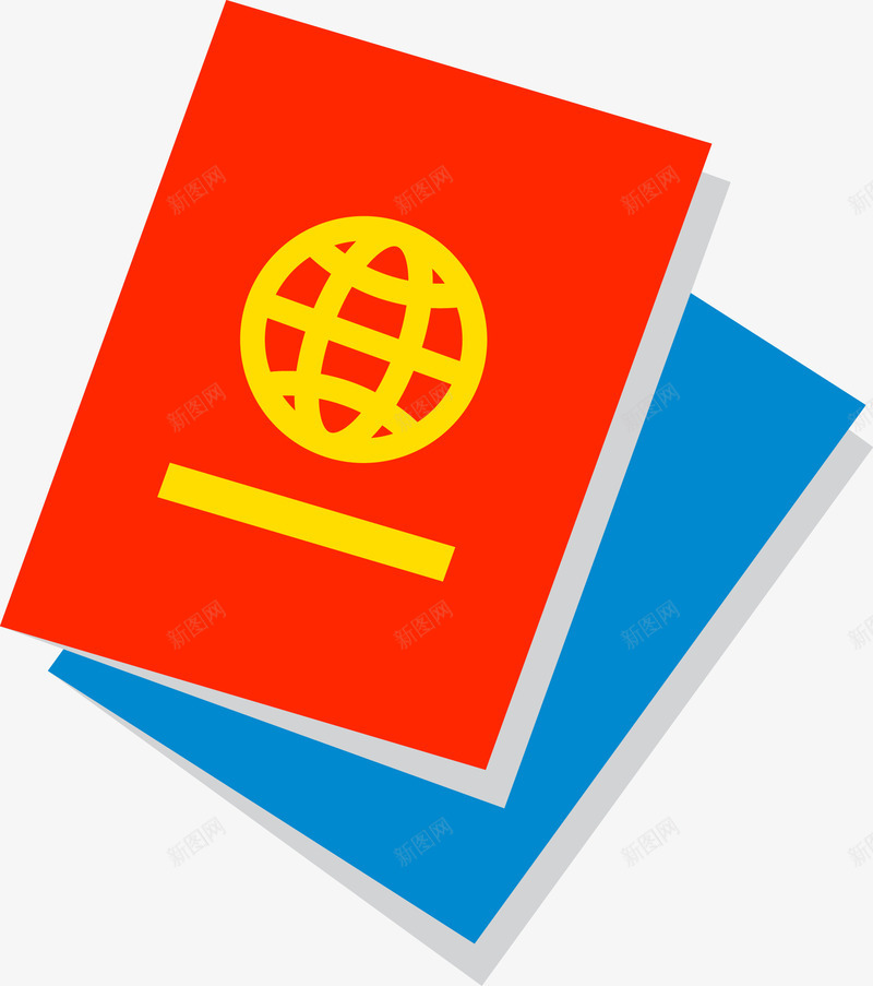 证件矢量图eps免抠素材_新图网 https://ixintu.com 文件 本子 法律 证件 矢量图