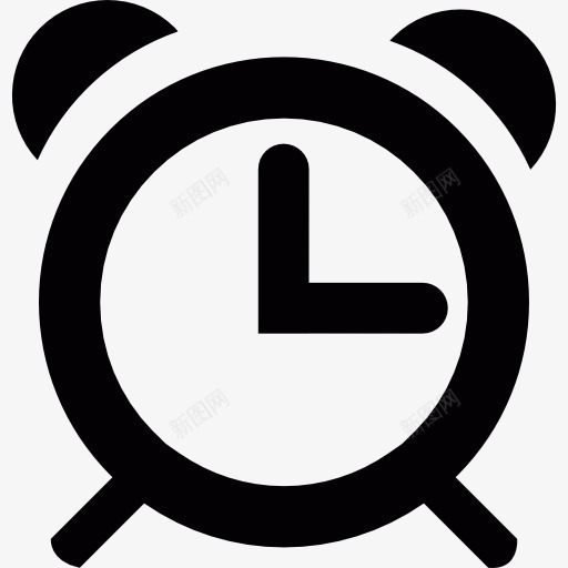 时钟图标png_新图网 https://ixintu.com 技术 报警 时间 闹钟