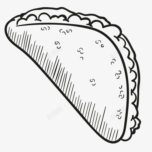 铅笔画食物汉堡包热狗快png免抠素材_新图网 https://ixintu.com 快餐食物 汉堡包 热狗 热量食物 铅笔画 食物 高卡路里