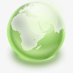 绿色地球纯优雅的图标png_新图网 https://ixintu.com Earth Green 地球 绿色