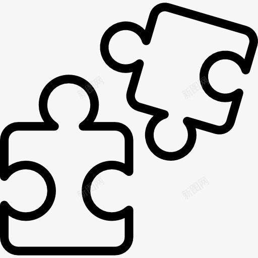 图标png_新图网 https://ixintu.com 形状块 拼图游戏 拼图玩具