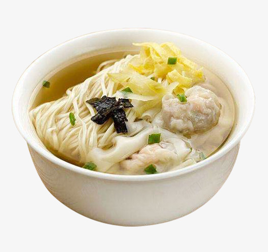 特色小吃馄饨面美食png免抠素材_新图网 https://ixintu.com 云吞面 传统美食 料理 特色小吃 面条 面食 馄饨面