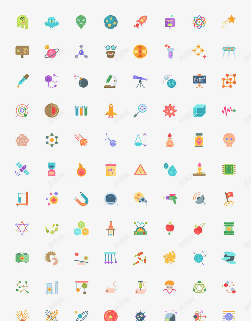 多款卡通艺术物品图标png_新图网 https://ixintu.com 卡通 物品 艺术