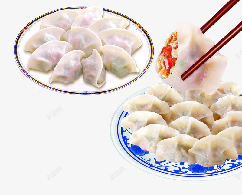 美味东北水饺png免抠素材_新图网 https://ixintu.com 东北水饺 中国美食 家常水饺 特色饺子