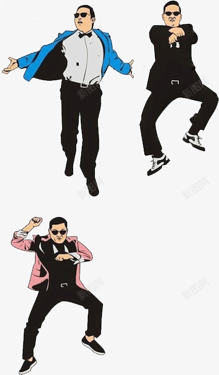 韩国鸟叔png免抠素材_新图网 https://ixintu.com 搞怪 韩国 鸟叔