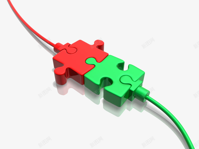线连接png免抠素材_新图网 https://ixintu.com 拼图 接口 科技图片 网线