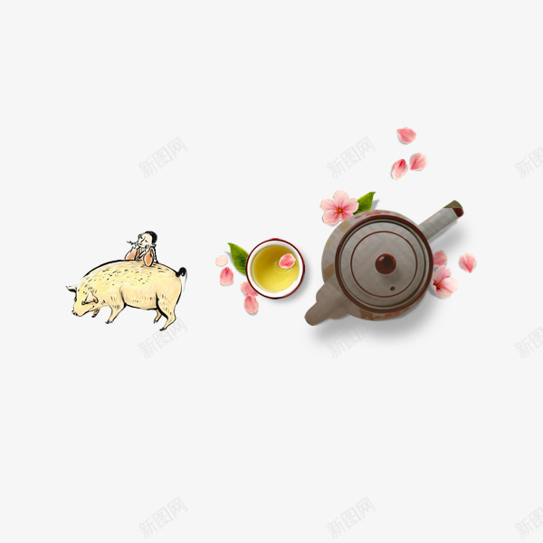 韩国特色下午茶psd免抠素材_新图网 https://ixintu.com 下午茶 异国料理 特色 韩国 韩国特色