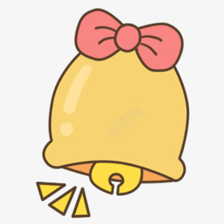 铃铛卡通铃铛图标png_新图网 https://ixintu.com 卡通 铃铛