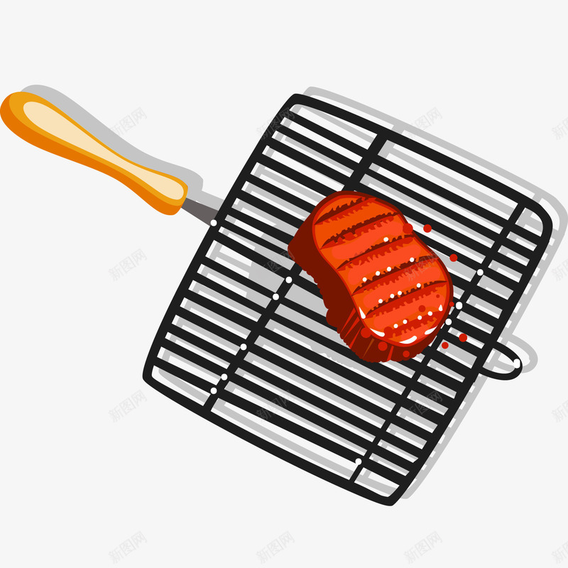 铁牌子新疆美食烤肉矢量图ai免抠素材_新图网 https://ixintu.com 中国新疆 新疆烤肉 新疆烤肉串 新疆美食烤肉 烤肉 特色烤肉 特色美食 矢量图 食物