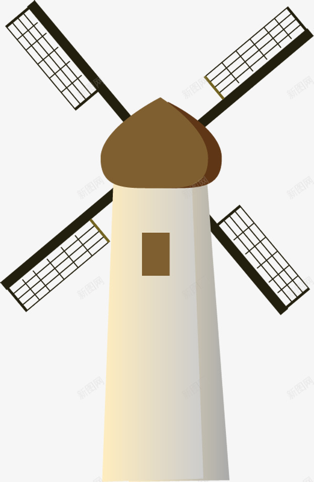 春天风车美景户外png免抠素材_新图网 https://ixintu.com 户外 春天 美景 风车