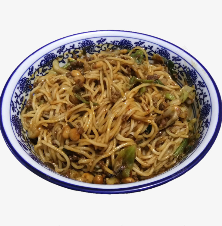 炸酱面png免抠素材_新图网 https://ixintu.com png图片素材 产品实物 免费png素材 北京特色小吃 炸酱面 面条