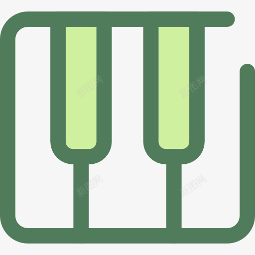 钢琴图标png_新图网 https://ixintu.com 乐器 古典 管弦乐队 钢琴 钥匙 音乐 音乐和多媒体