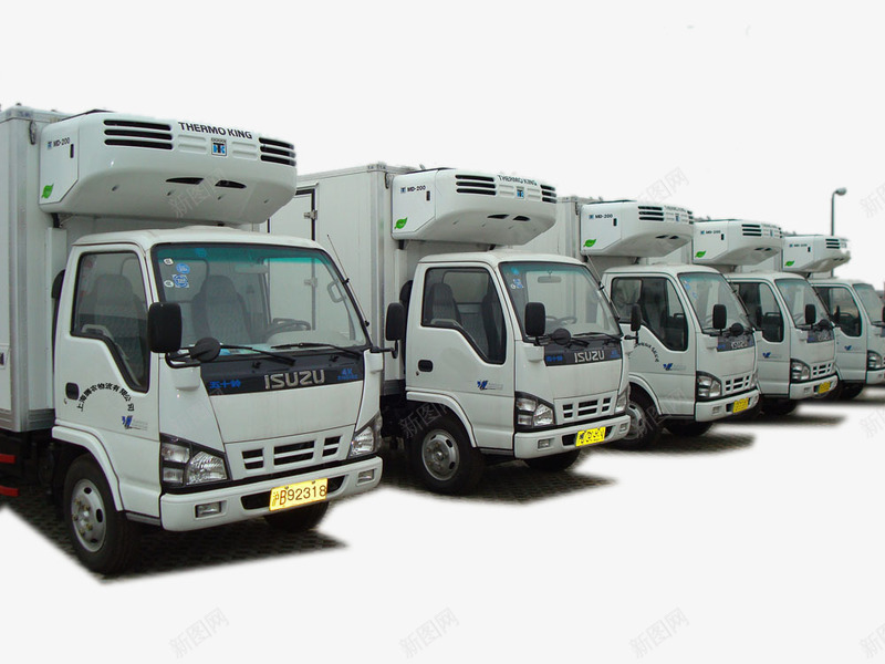 物流专用货车png免抠素材_新图网 https://ixintu.com 司机 物流 货车 运输