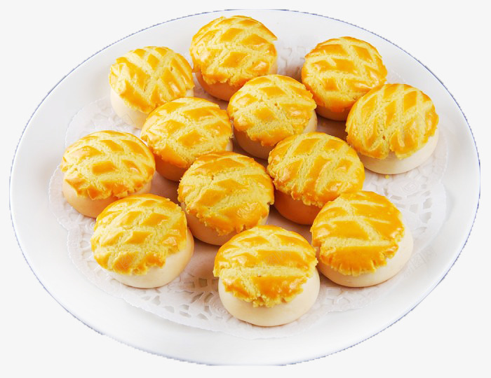 特色菠萝包png免抠素材_新图网 https://ixintu.com 港式菠萝包 菠萝包 面包 面点 面食