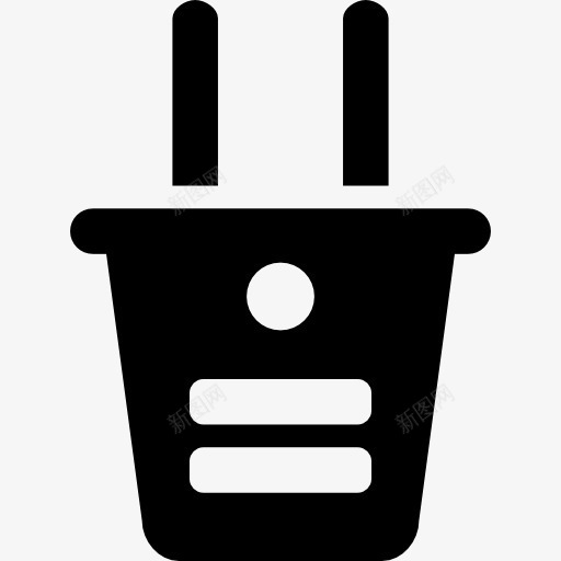 电插头连接器图标png_新图网 https://ixintu.com 工具 工具和用具 插头 生态主义 电 电插头 连接器