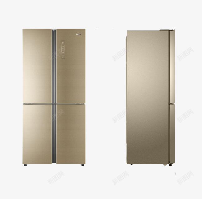 多门冰箱png免抠素材_新图网 https://ixintu.com 产品实物 冰洗 冰箱 变频十字对开门冰箱 多门冰箱 家电 干湿分储